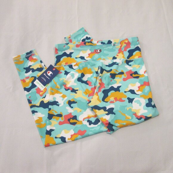 CAMO MULTI-COLOR LEGGINGS – L – NWT - Picture 11 of 15